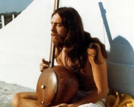 Krishna Das chanting and playing Ektar in India, early 1970s